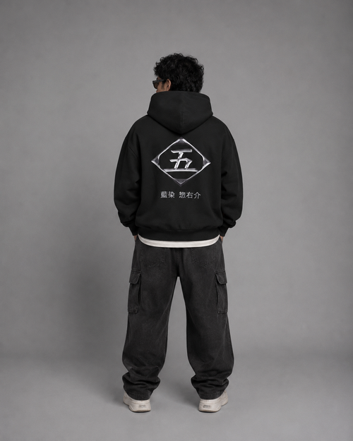 HOODIE ILLUSION BOXY OVERSIZE