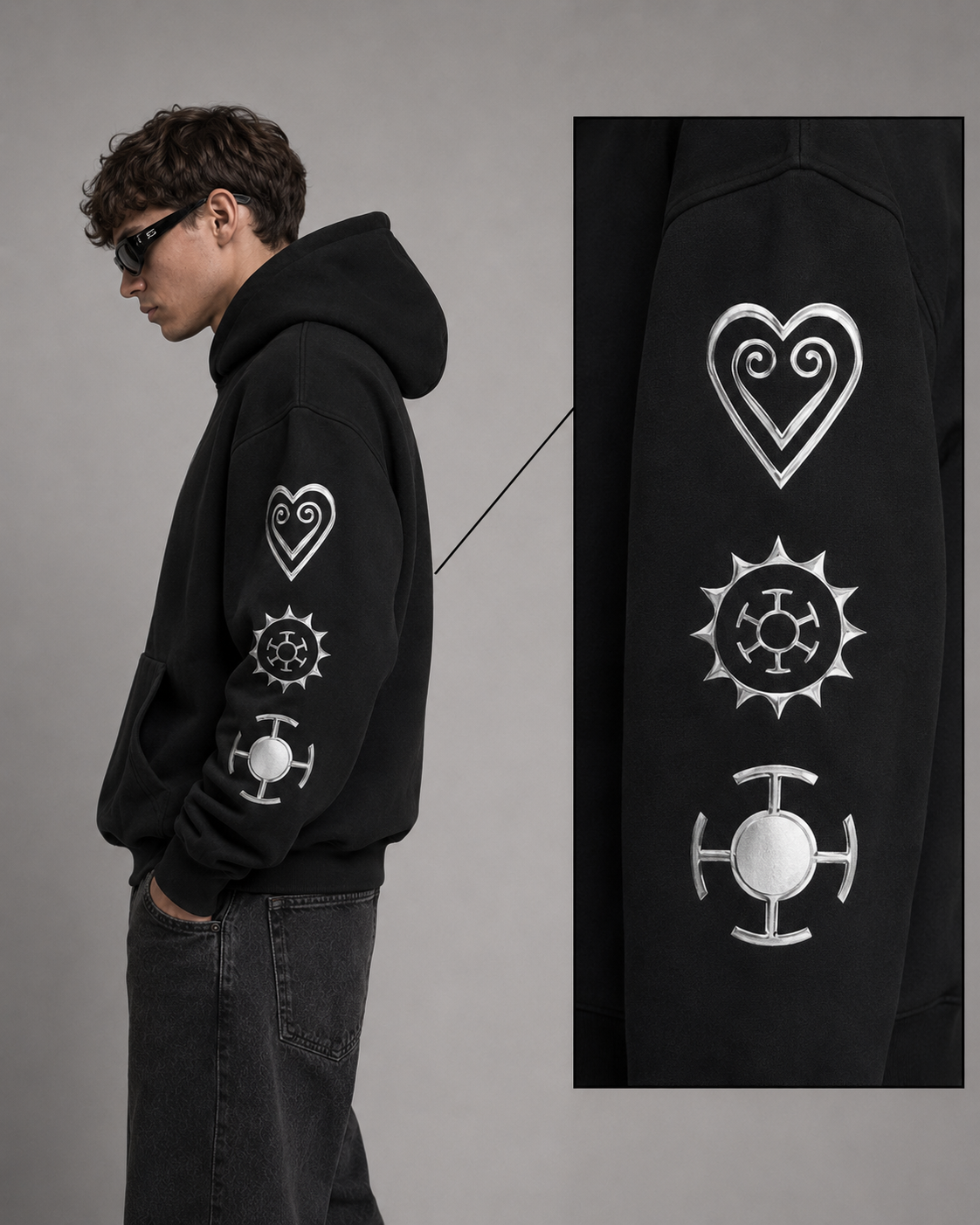 HOODIE ROOM BOXY OVERSIZE