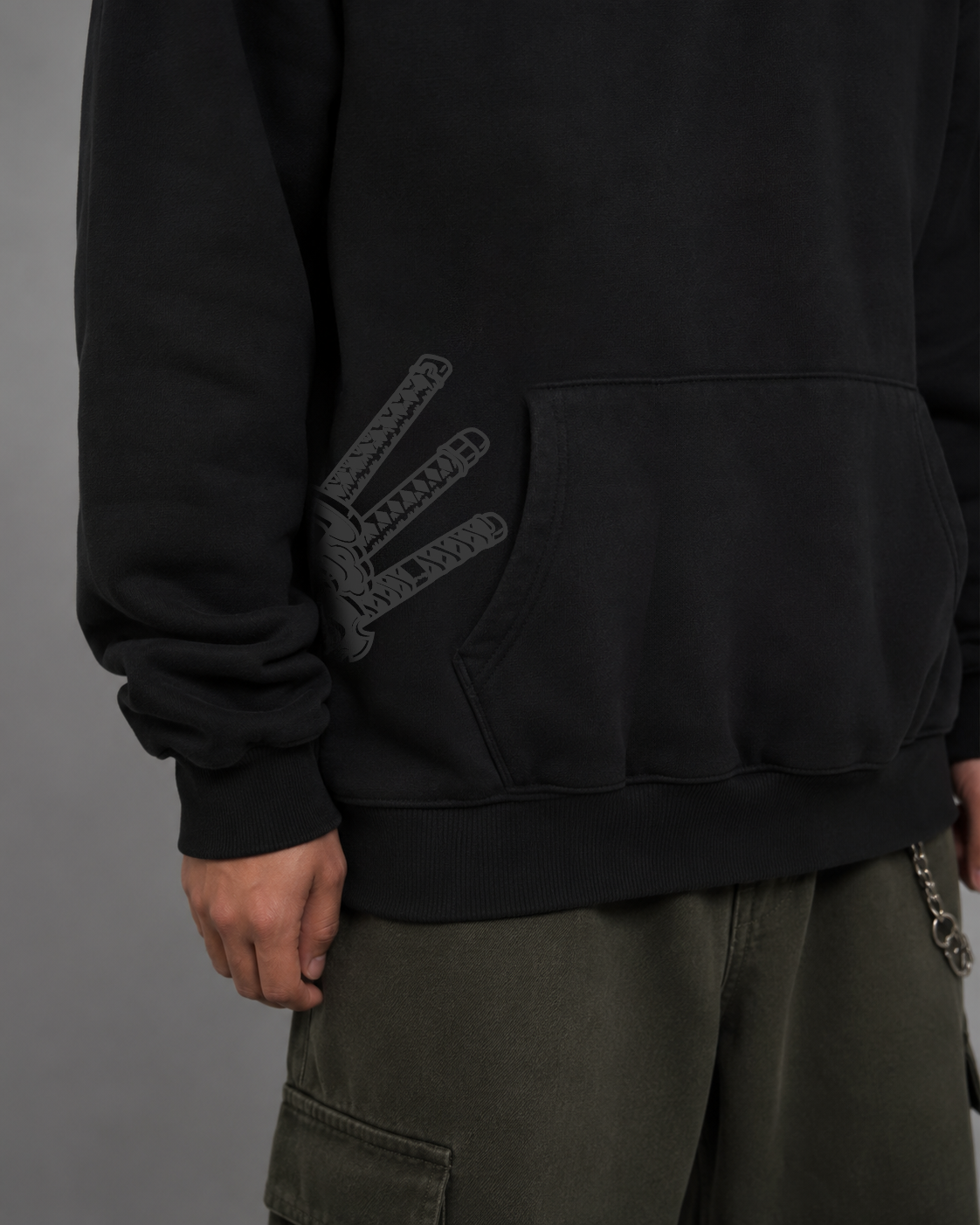 HOODIE SANTORYU BOXY OVERSIZE