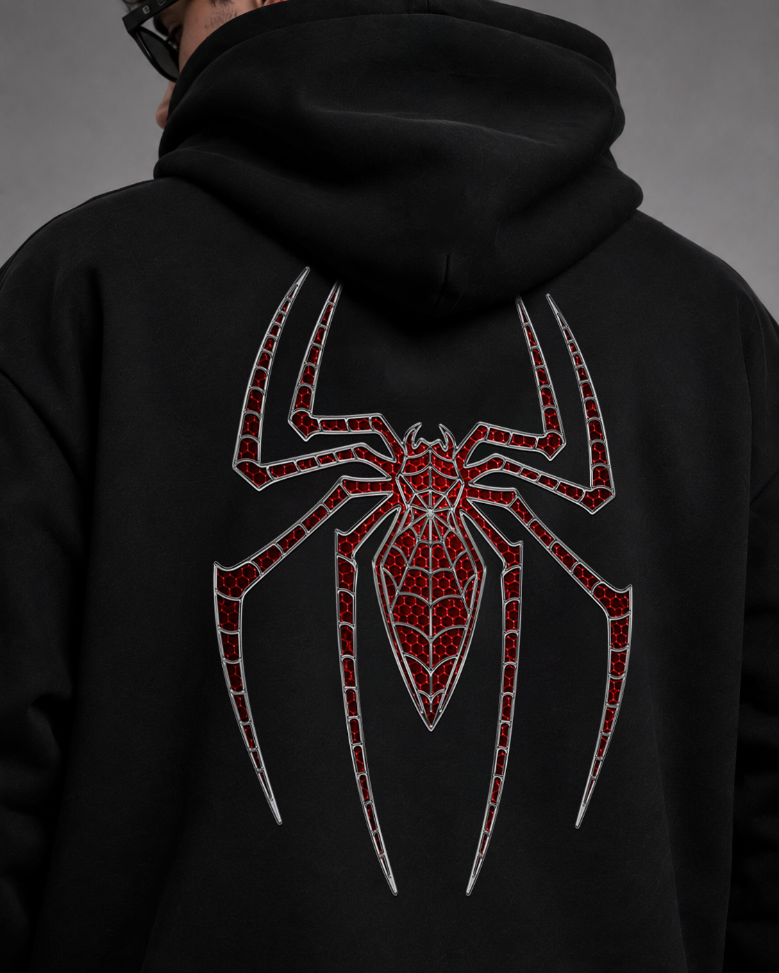 HOODIE SPIDER SENSE BOXY OVERSIZE