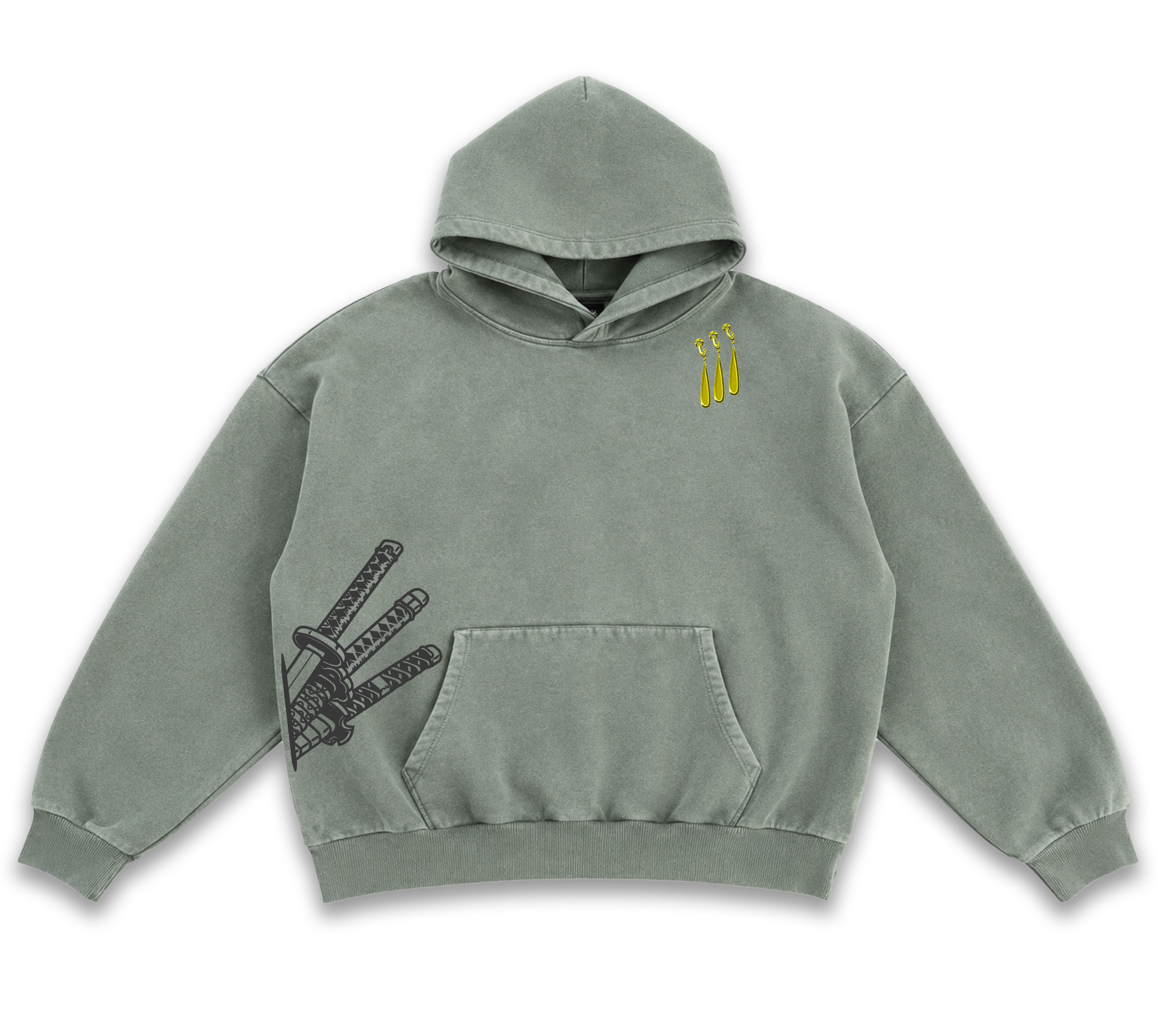 HOODIE SANTORYU BOXY OVERSIZE